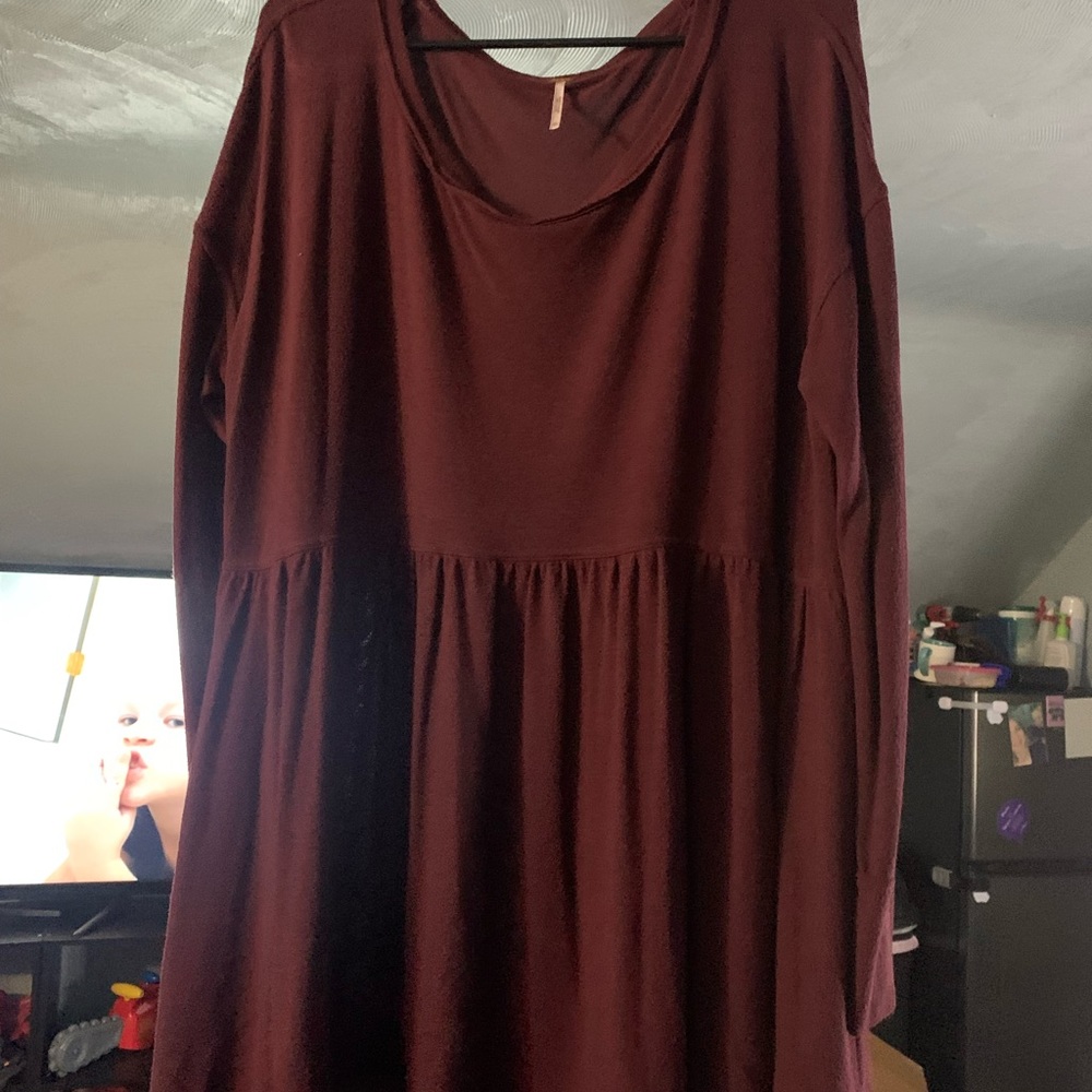 Free people baby doll top size xl